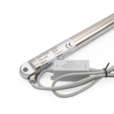 KRA-L25 24V 150mm 500N IP66 Tubular Lineer Motor | Kompakt Aktüatör - 3