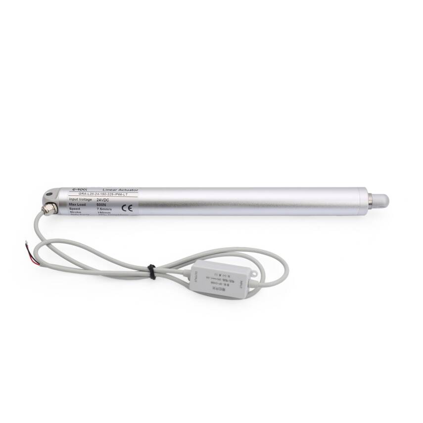 KRA-L28 24V 150mm 500N IP66 Tubular Linear Actuator Motor - 1