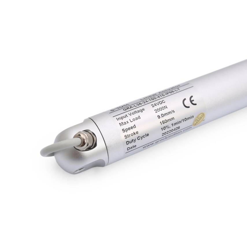 KRA-L36 24V 150mm 2000N IP66 Tubular Lineer Motor - 3