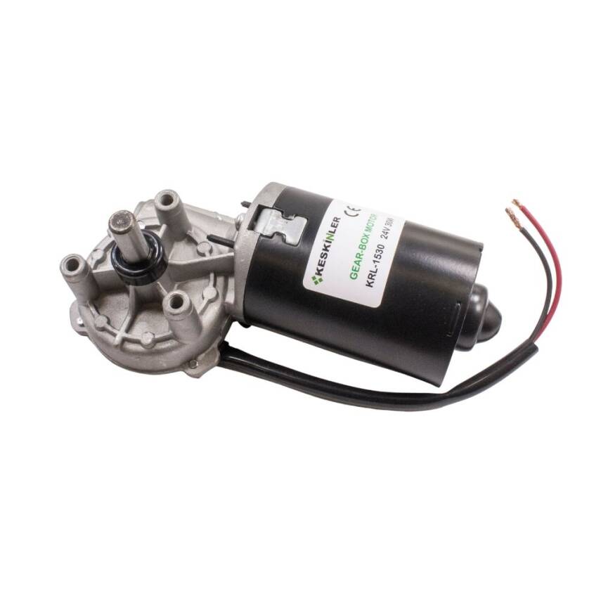 KRL-1530 24V DC 55 RPM Sol Cam Silecek Motoru - 1