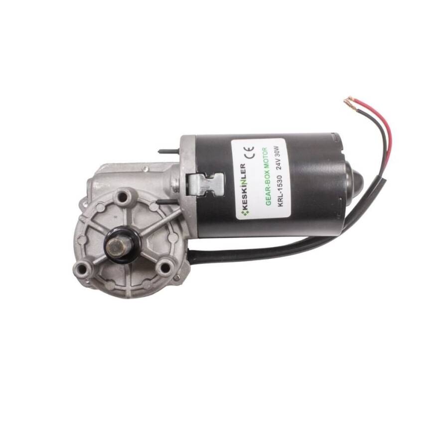 KRL-1530 24V DC 55 RPM Sol Cam Silecek Motoru - 2