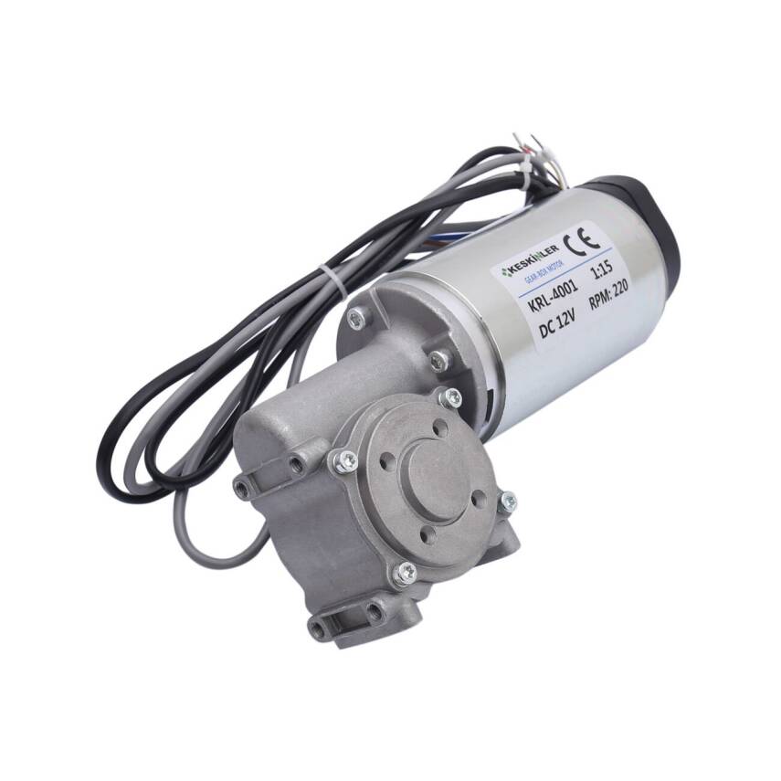 KRL-4001 12V 220RPM Otomatik Kapı Motoru - 3