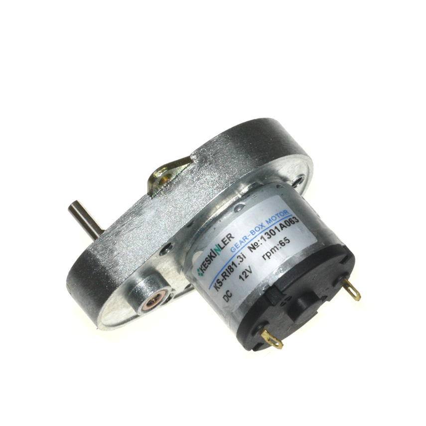 KS-RI 12V 65Rpm Redüktörlü DC Motor - 1