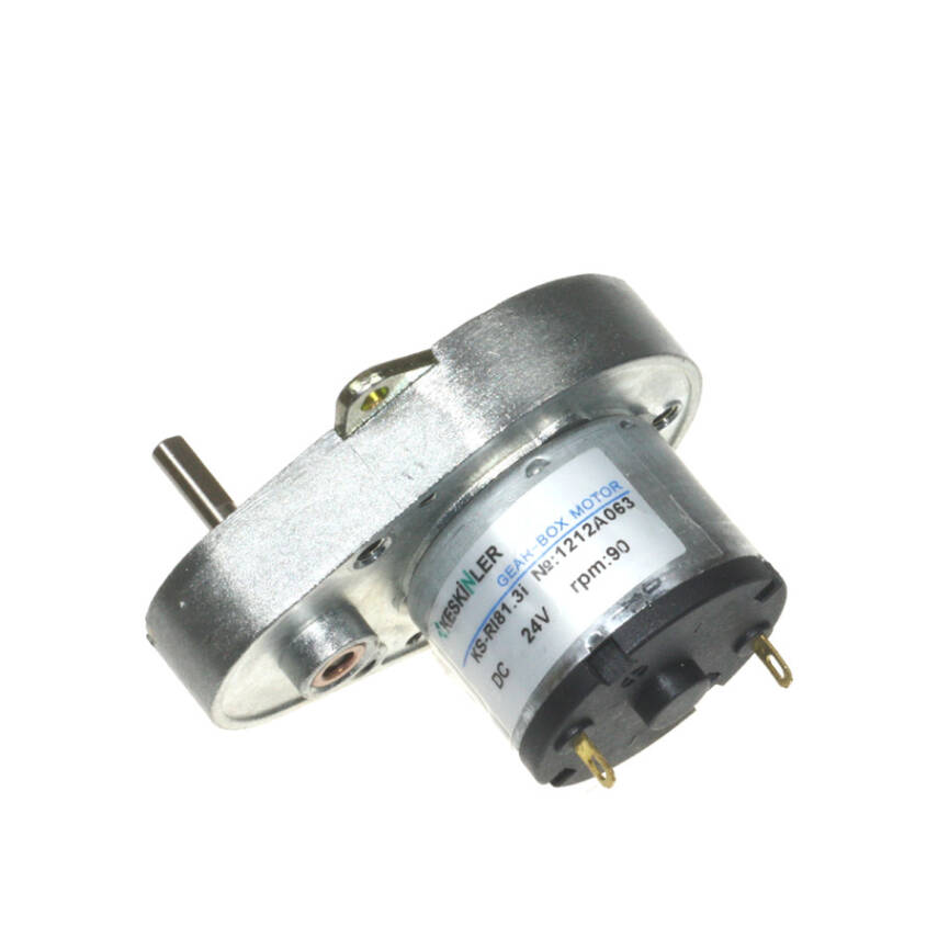 KS-RI 24V 90RPM Geared DC Motor - 1