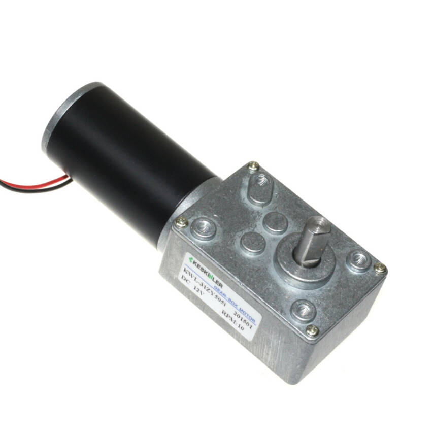 KWL-31ZY 12V 10Rpm Geared L-Shaped DC Motor - 2