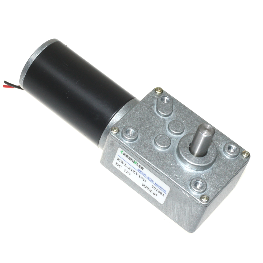 KWL-31ZY 12V 67Rpm Redüktörlü L DC Motor - 2
