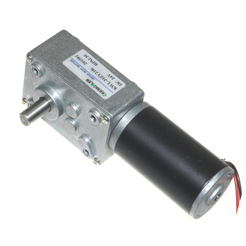 KWL-31ZY 24V 30Rpm Geared L-Shaped DC Motor - 1