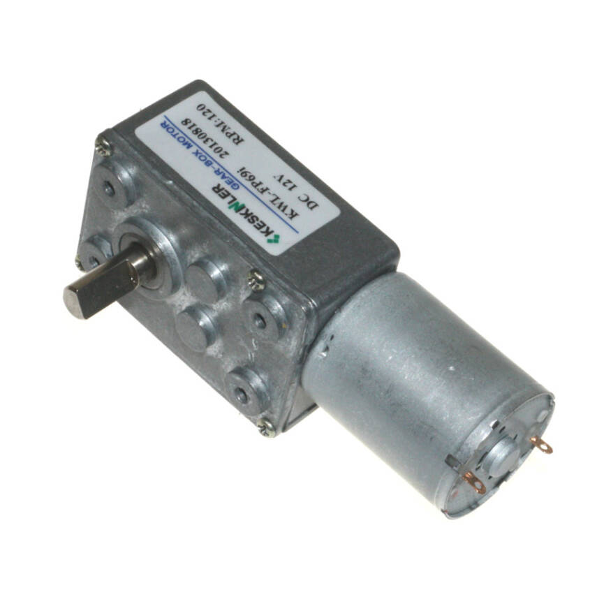 KWL-FP 12V 120RPM L Type DC Gear Motor - 1