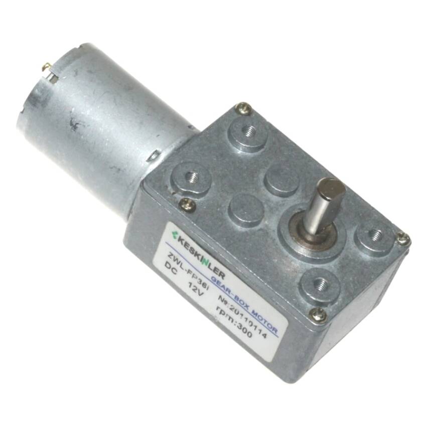 KWL-FP 12V 300RPM L Type DC Gear Motor - 2