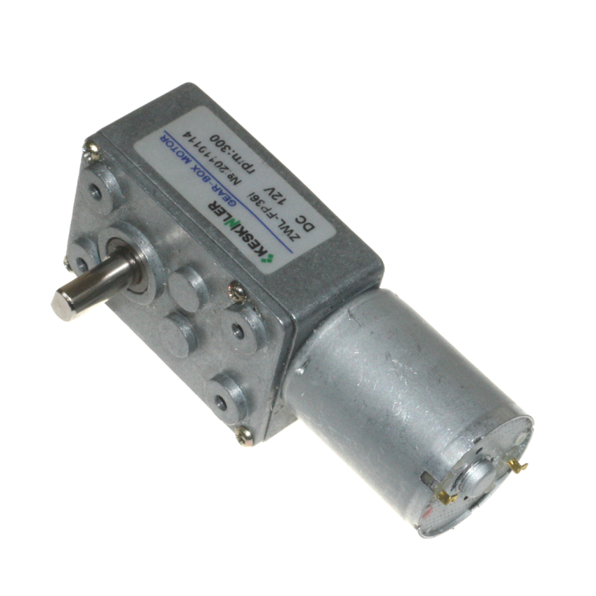 KWL-FP 12V 300Rpm Redüktörlü L DC Motor - 1