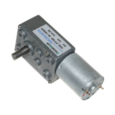 KWL-FP 12V 55Rpm Geared L-Shaped DC Motor - 1