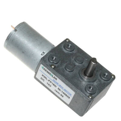 KWL-FP 12V 55RPM L Type DC Gear Motor - 2