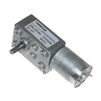 KWL-FP 12V 5RPM DC Gear Motor - Keskinler