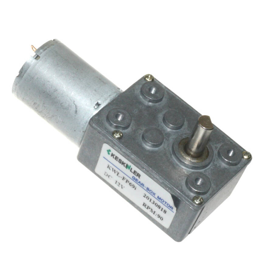 KWL-FP 12V 90RPM L Type DC Gear Motor - 2