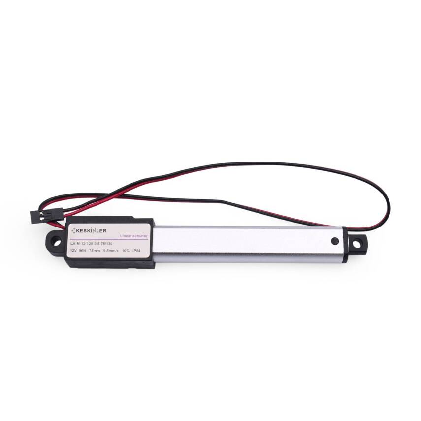 LA-M-12-120 12V 96N Micro Linear Actuator - 1