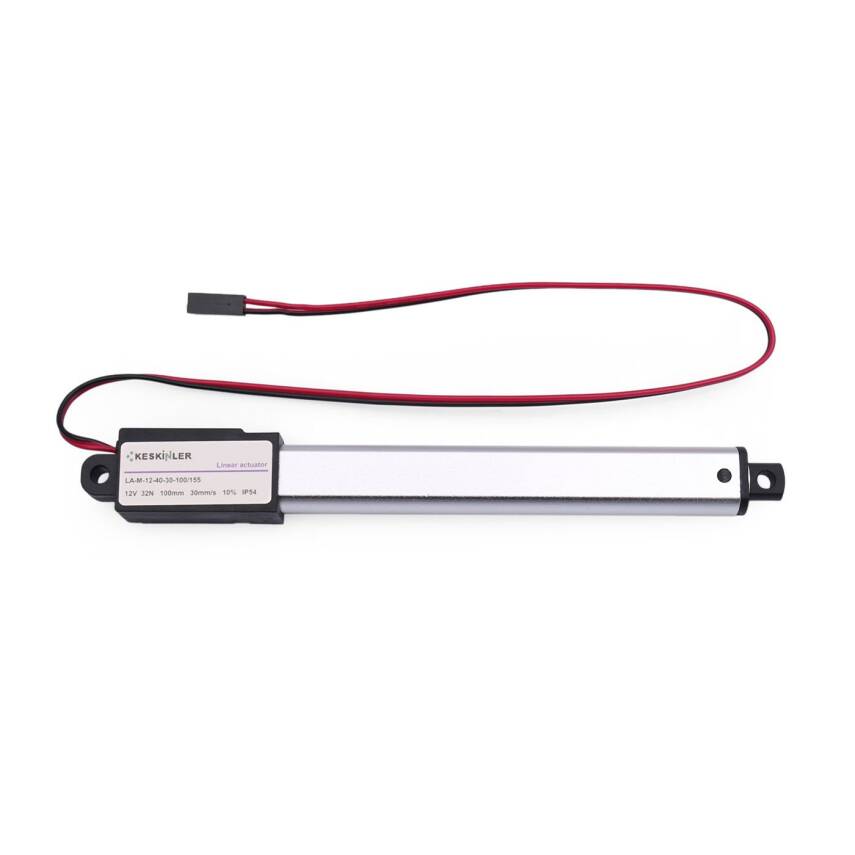 LA-M-12-40 12V 100mm 32N IP54 Mikro Lineer Motor - 1
