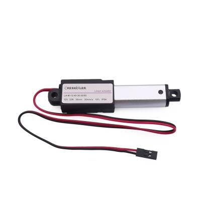 LA-M-12-40 12V 30mm 32N IP54 Mikro Lineer Motor - 1