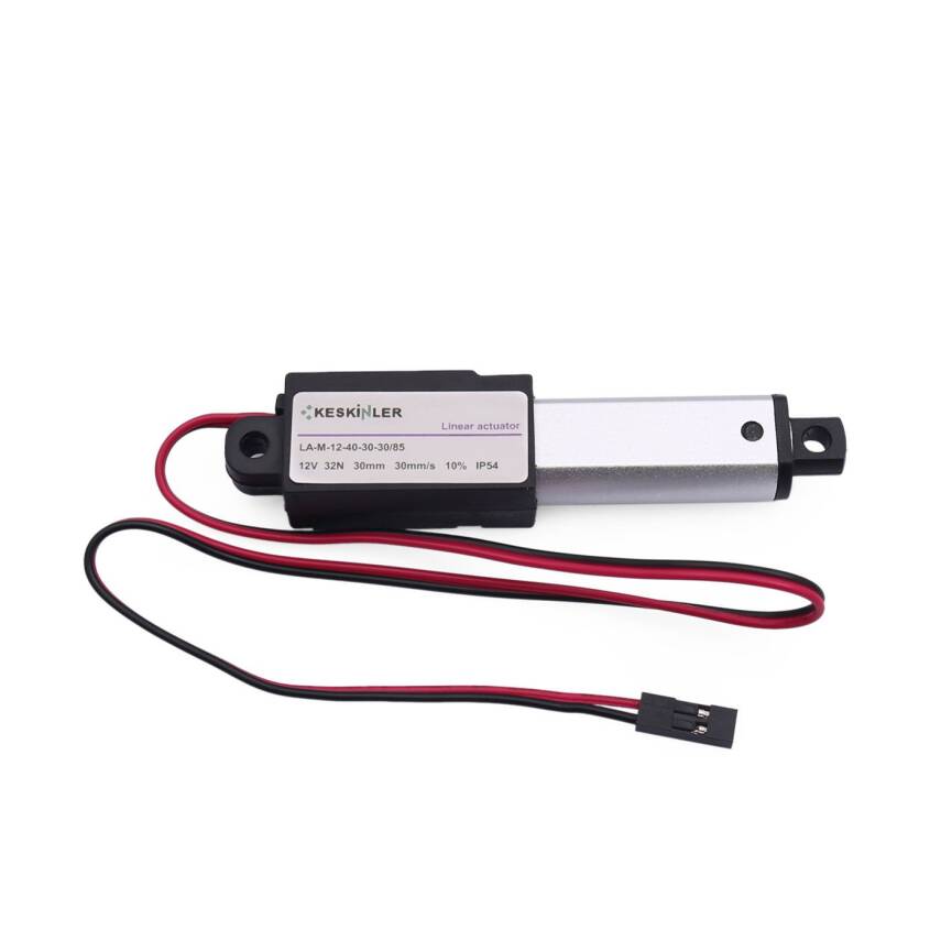 LA-M-12-40 12V 30mm 32N IP54 Mikro Lineer Motor - 1