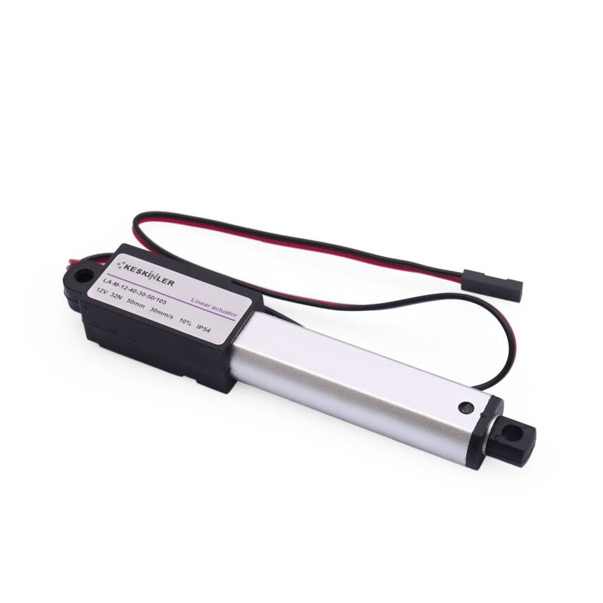 LA-M-12-40 12V 50mm 32N IP54 Mikro Lineer Motor - 2