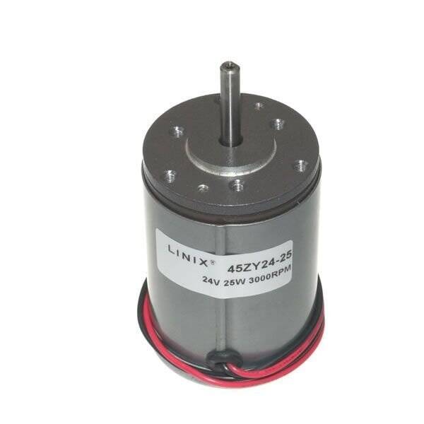 Linix 45ZY24-25 24V 3000RPM DC Motor - 2