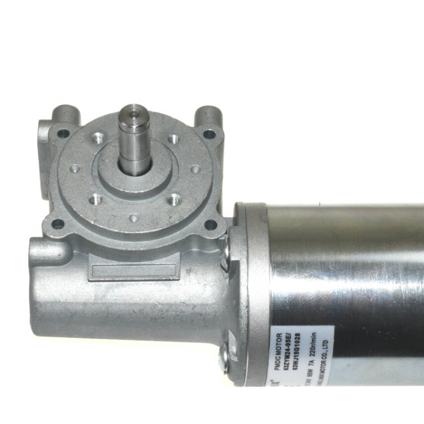 Linix PMDC Motor 63ZYM24-95E/63WJ15G1028 24V 95W 7A 220RPM Door Motor - 3