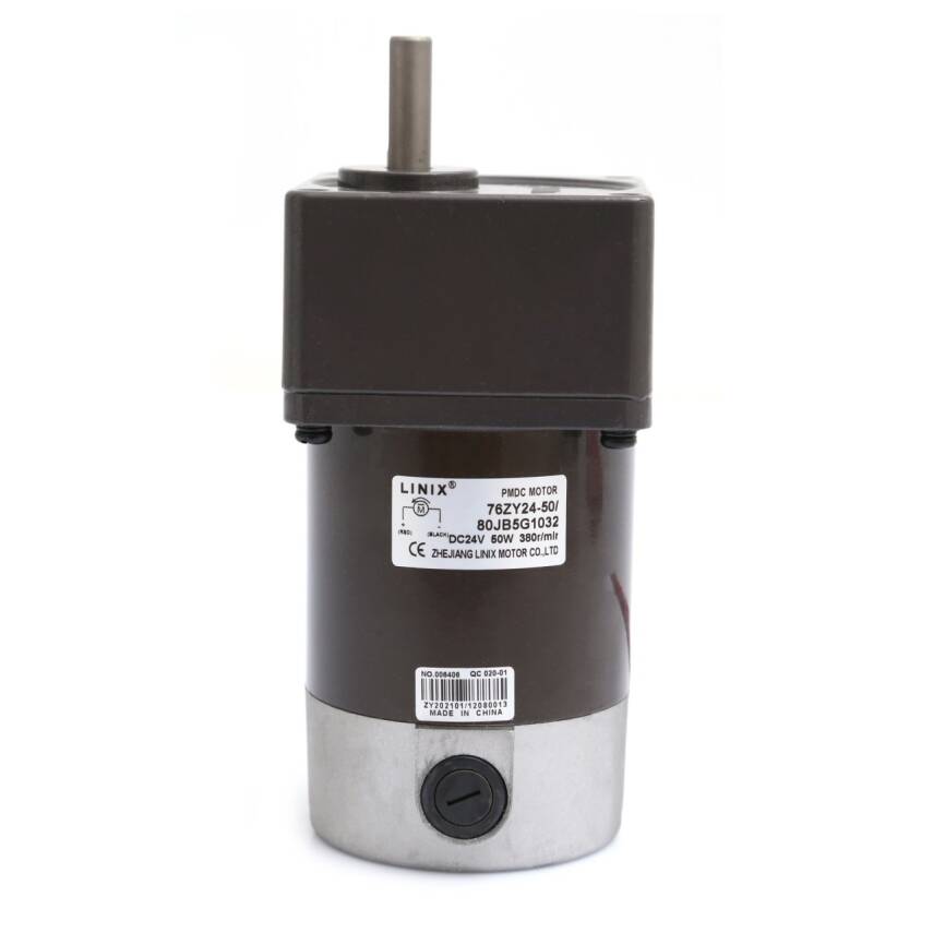 76ZY24-50 24V 76RPM DC Motor - 1