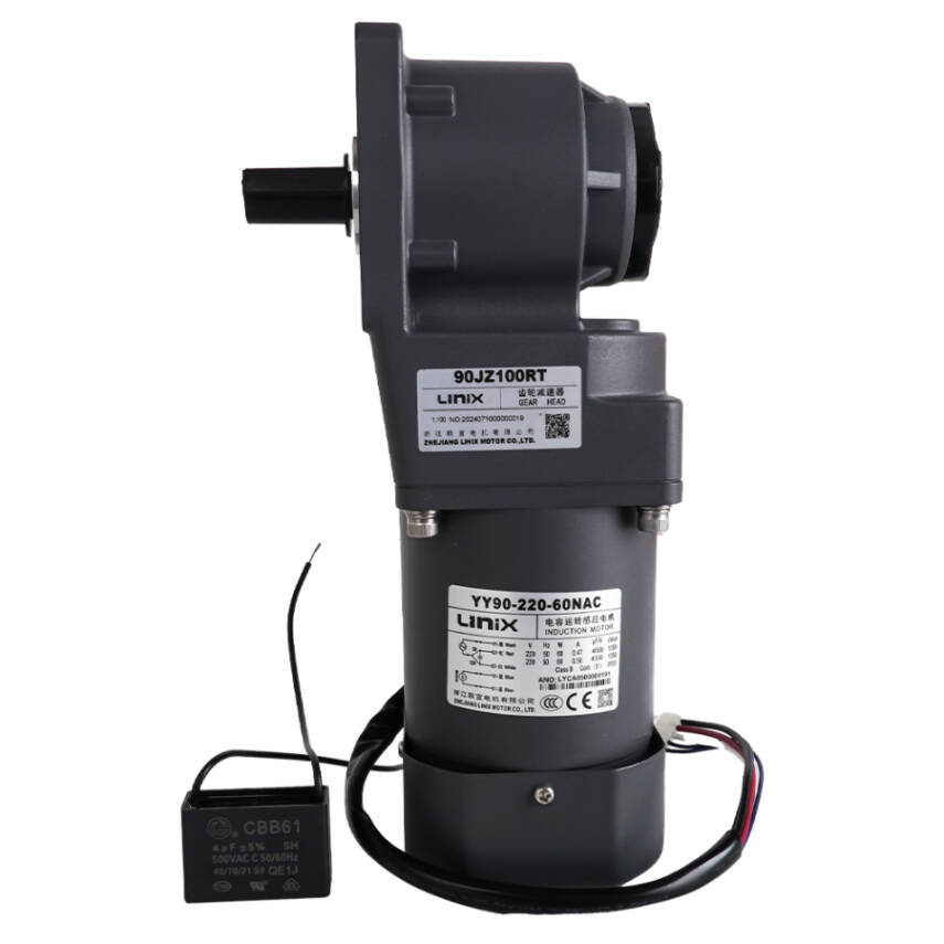 YY90-220-60 220V 60W 13RPM 90C AC Motor - 2