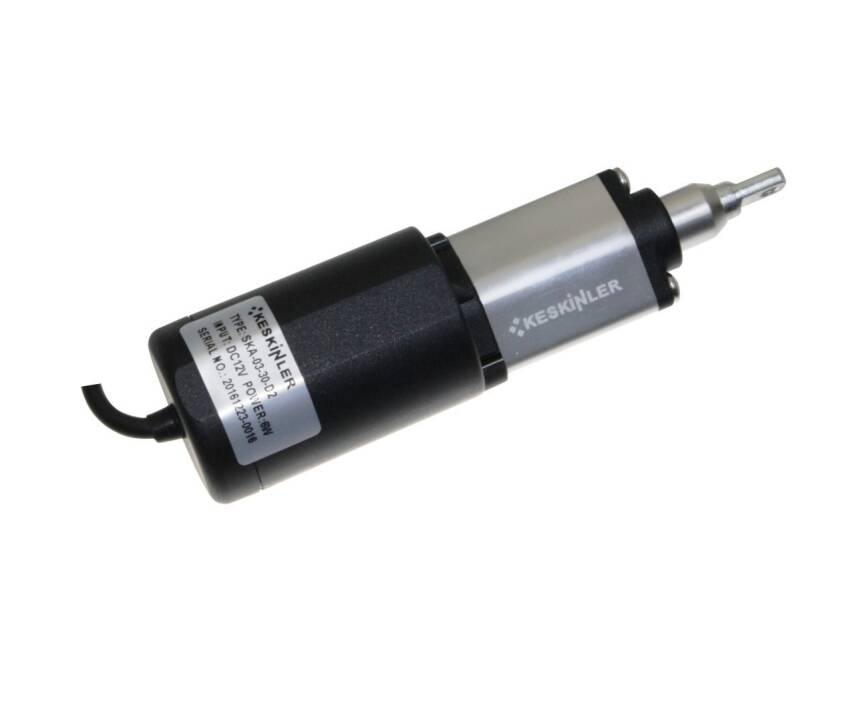 SKA-03-30-D2 12V 30mm 6W Lineer Aktüatör Motor - 1