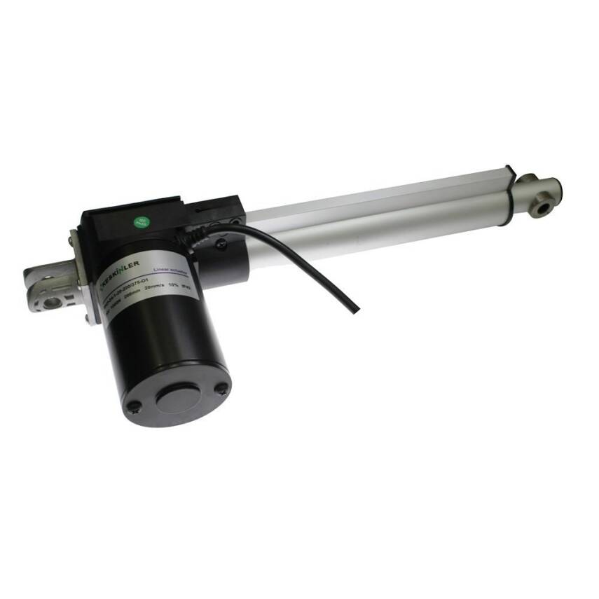 SKD 24V 200mm 6000N Lineer Aktüatör Motor - 1
