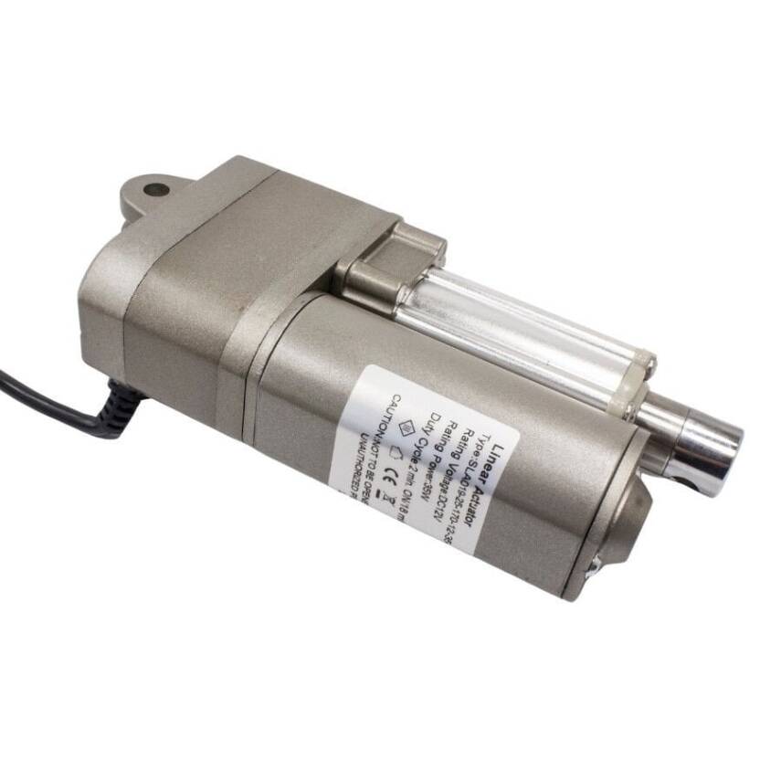 SLA019 12V 25mm 35W Cetvelli Lineer Aktüatör Motor - 1