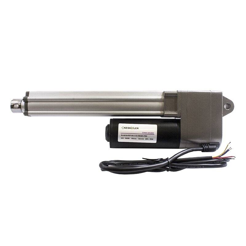 SLA019 24V 150mm 1000N Cetvelli Lineer Aktüatör - 1