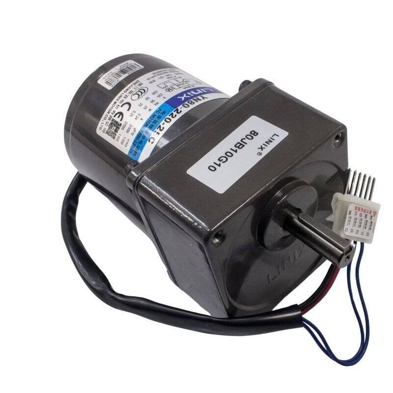 YN80-220-25 220V 125RPM AC Motor - 1