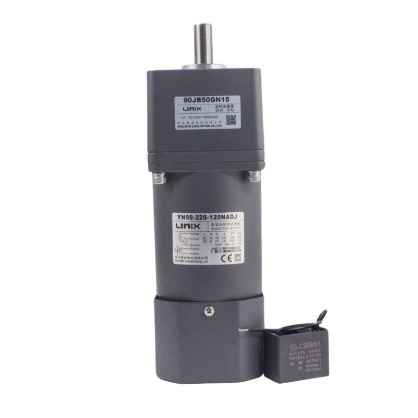 YN90-220-120 220V 26RPM Frenli AC Motor - 90JB50GN - 1