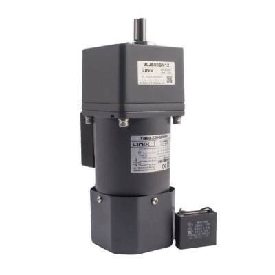 YN90-220-60 220V 26RPM Frenli AC Motor - 90JB50GN - 1