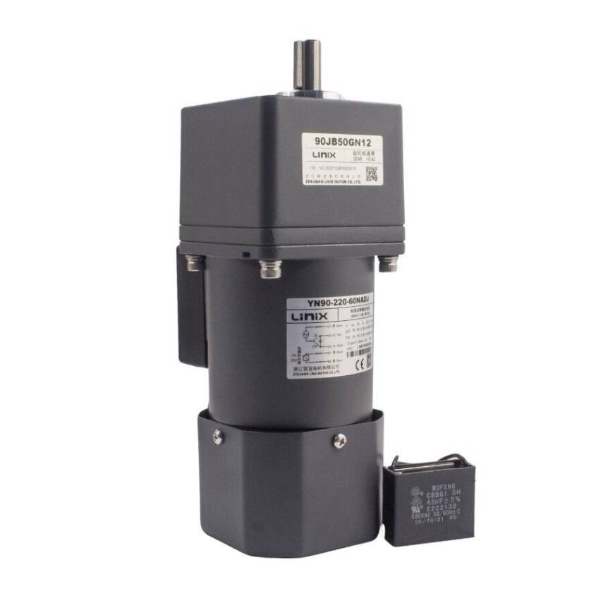 YN90-220-60 220V 26RPM Frenli AC Motor - 90JB50GN - 1