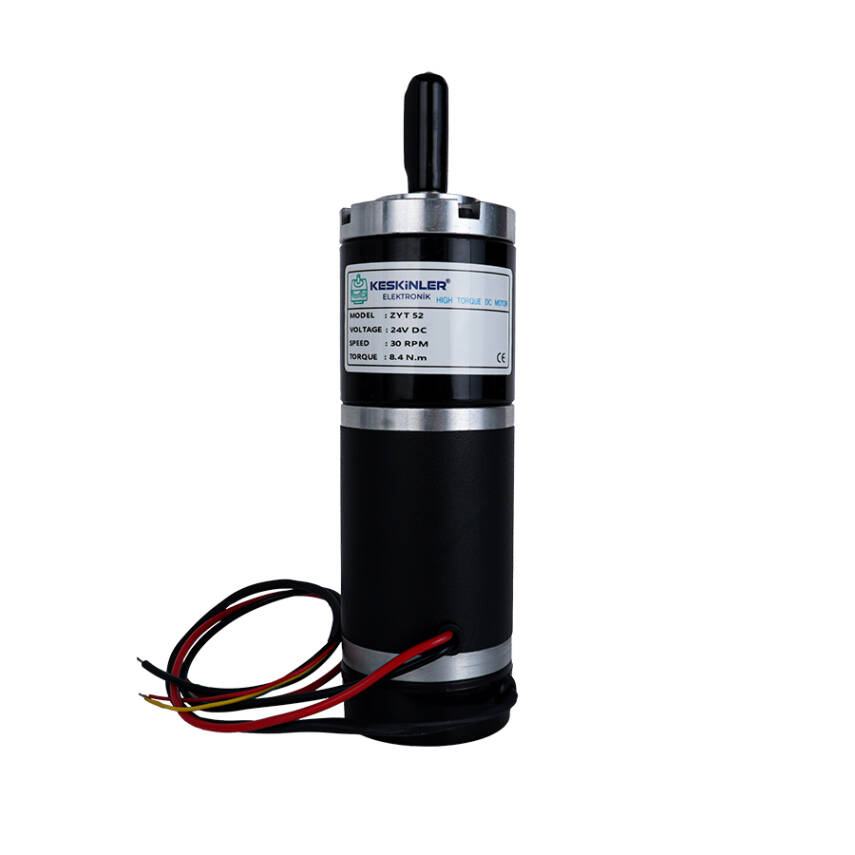 ZYT52RA 24V 30Rpm Planet Redüktörlü Encoderli Motor - 1
