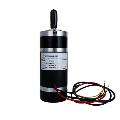 ZYT52RA 24V 570Rpm Planet Redüktörlü Encoderli Motor - Escap
